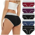 thumbnail image 3 of Eashery Womans Brief Panty Printed High Cut Womens Briefs Underwear Multicolor 2XL, 3 of 5