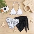 thumbnail image 6 of Shadoumai Girls Tankini Swimsuits Rash Guard Bikini Sets for Teen Girls Adjustable Strap Girls Tankini Swimsuit Two piece Ribbed Girls Bathing Suit&nbsp;size 6, 6 of 8
