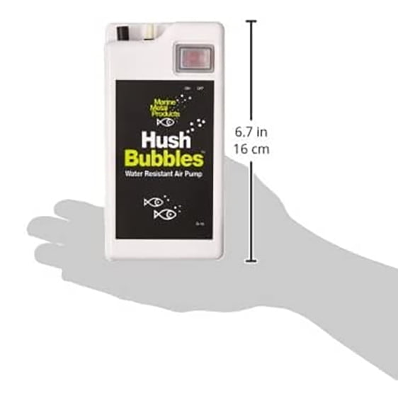 Marine Metal Hush Bubbles Quiet Aerator photo 4