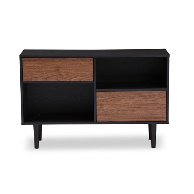 Baxton Studio Auburn Armoire de Rangement Buffet Style Scandinave Moderne du Milieu du Siècle