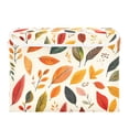 thumbnail image 7 of Yayeee Collapsible Cube Storage Bin with Lid Fabric Closet Decorative Basket with Handles, Colorful Leaves, 7 of 7