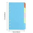 thumbnail image 2 of zhangmingg Europrotokoll Multicolor Cardboard Index Dividers for DIN A4 with 6 Color Gradient, 2 of 7