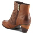 thumbnail image 7 of L`Artiste Belgard Women's Bootie with Vintage Embossed Leather Detail, 7 of 7