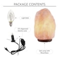 thumbnail image 3 of Yusef Salt Lamp - Dimmable Light, Authentic Himalayan Salt Crystal, Natural Materials., 3 of 7