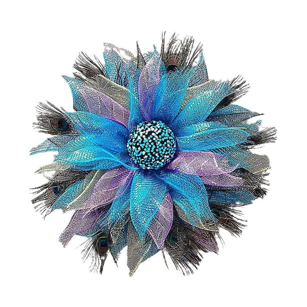 Durable Atractivo Guirnalda De Plumas Artificiales Exquisita Guirnalda De Puerta Decoración Guirnalda De Tela Colgante Exquisita Guirnalda Para Puerta Vacaciones O Oranmentos Para El Hogar Advancent HA037007-00