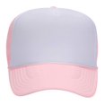 thumbnail image 4 of Otto Caps 5 Panel High Crown Mesh Back Trucker Hat Polyester Foam Front, 4 of 4