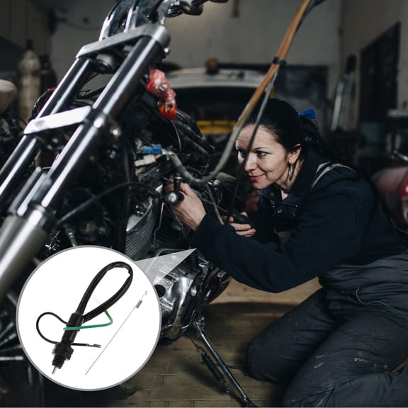 BESTOYARD Motorcycle Light Switch Tail Light Cable Assorted Color 1 Set