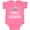 Hot Pink, variant on Inktastic Hike Colorado Hiking Trekking Hiker Gift Boys or Girls Baby Bodysuit