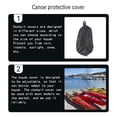 thumbnail image 2 of Scienceny Cubierta de cabina de Kayak de tela impermeable, a prueba de sol, a prueba de suciedad, transpirable, Protector de barco, accesorios de Kayak Bombillas para automóviles L Scienceny VI015441-01, 2 of 6