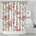 thumbnail image 2 of Waterproof Pioneer Shower Curtain 72x84 Inch Polyester Unique Cute Floral Shower Curtain for Bathroom Hotel Home Decor with 12 Plastic Hooks, 2 of 5