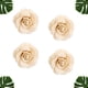 thumbnail image 1 of BEADCEST 4Ud Flores De Lino Beige Para Manualidades Y De Flores Artificiales, 1 of 8