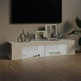 thumbnail image 2 of vidaXL TV Stand Sideboard Entertainment Center Media Unit with LED Lights, 2 of 18