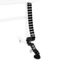 VIVO Magnetic Vertebrae Cable Management Height Adjustable Desk Wire Organizer