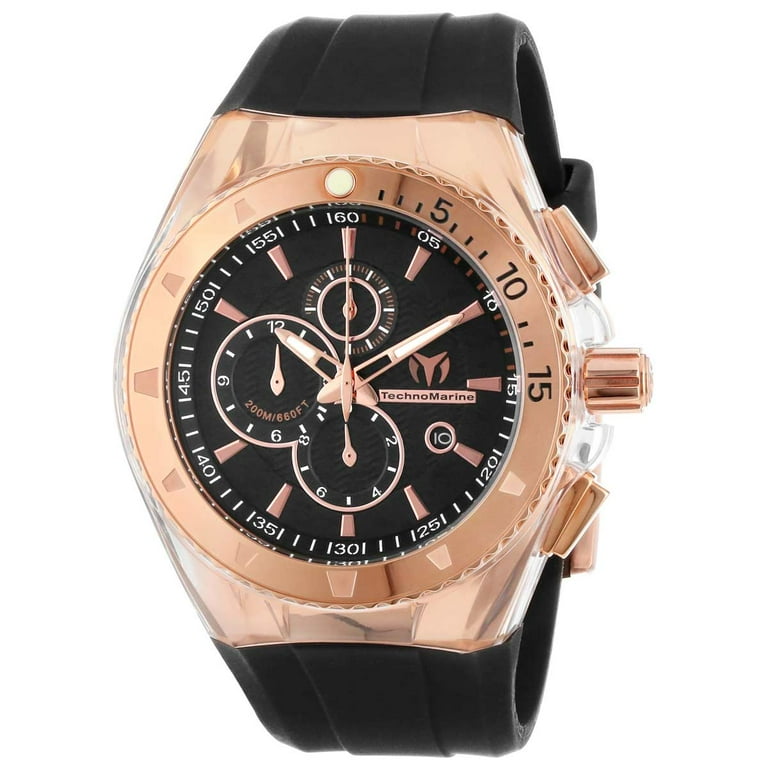 Technomarine Men s TM 110051 Cruise Original Star Black Dial