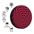 thumbnail image 4 of Daiia Romantic Heart Pattern Tire Covers , Travel Trailer Camper Truck SUV Motorhome Waterproof Wheel Cover, Sun Rain Snow Protector-17 inch, 4 of 6