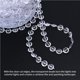 thumbnail image 4 of Bearachild Cadena de cuentas de cristal de 30 metros, hebras refractivas acrílicas, guirnalda de cristal transparente, decoración colgante elegante, Artesanía No.1 Bearachild HA026962-01, 4 of 6