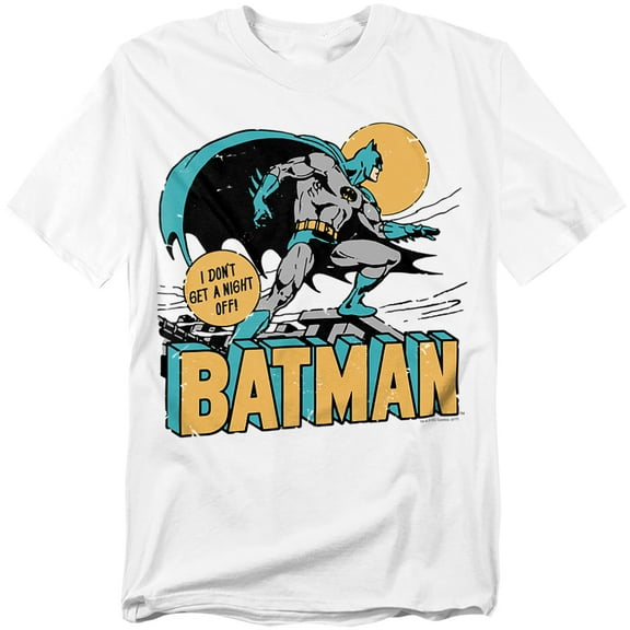 DC Comics T-Shirt Night Off Unisex Graphic Tee For Men & Women