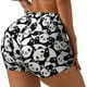 thumbnail image 1 of Fotbe Seamless Pattern Cute Panda Shorts Sin Costuras – Shorts Deportivos de Cintura Alta para Mujer, Elásticos para Gimnasio, Yoga, Running o Ciclismo-Small, 1 of 8