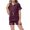 02_Dark Purple, variant on Bmisegm Baby Girl Outfit Short Sleeve Solid Tops And Shorts Casual Two Piece for Toddler Kids Boys' Clothing Sets 02_Grey,10-11 Years