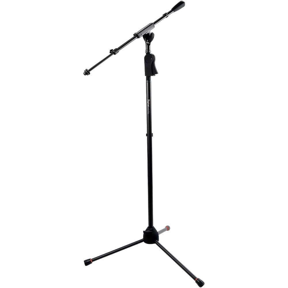 Gator Frameworks Tripod Mic Stand w/ One Handed Clutch & Telescoping Boom (GFW-MIC-2120)