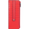 thumbnail image 2 of Lodis Audrey City Card Case with Zipper Pocket (Coral/Turquoise), 2 of 2