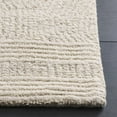 thumbnail image 3 of SAFAVIEH Abstract Caelestinus Ogee Wool Area Rug, Ivory/Beige, 6' x 6' Square, 3 of 10