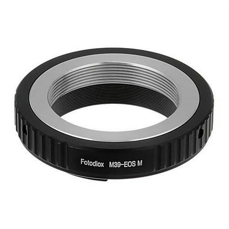 UPC: 0847372020102 | Fotodiox Lens Mount Adapter – M39/L39 Screw Mount SLR Lens to Canon EOS M (EF-M Mount) Mirrorless Camera Body