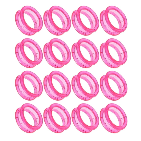 Pretyzoom 20Pcs Soft Silicone Scissor Grips for Barber and Pet Grooming Use