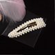 thumbnail image 2 of 2-piece women's hairpin (gold), buckle type hairpin accessories Bridal pearl hairpin Bridesmaid girl's children's hairpinzz40, 2 of 5
