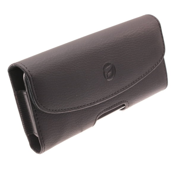 Case Belt Clip for Samsung Galaxy S24 Ultra - Leather Holster Cover Pouch Loops Carry Protective for Galaxy S24 Ultra