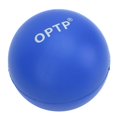 thumbnail image 2 of Balle de yoga physique à rebond automatique de 10 cm de diamètre, balle portable de libération myofasciale pour les pieds et les jambes, souple, bleue, 2 of 4