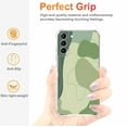 thumbnail image 5 of Abstract Green Line Case for Samsung Galaxy S23 Plus ,Aesthetic Art Design Pattern TPU Shock Proof Cover Case, 5 of 6