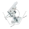 thumbnail image 2 of SOPOTUTU Trailer Hitch Ball Cover 1 Set for Gooseneck Hitch Coupler and Weather Protection 7.07X2.75X1.77In, 2 of 7