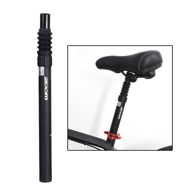 de sillín 28..9 31.6 40 mm 350 mm Longitud Amortiguación Asiento Asiento Tubo Bicicleta Parte 272 mm Cola tija de sillín de suspensión para bicicleta