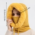 thumbnail image 3 of Dadaria Womens Winter Hats Women Winter Fashion Hat Windproof Outdoors Warm Leisure Hat Yellow One Size,Women, 3 of 6