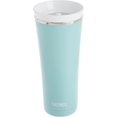 thumbnail image 1 of TRAHOO-NS105TQ4 Gobelet de Voyage Isolé sous Vide en Acier Inoxydable 16 Onces, Turquoise Mat, 1 of 4