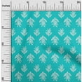 thumbnail image 1 of oneOone Coton Bio Voile Feuilles & Imprimé Floral BTY 42 Pouces de Large, 1 of 4