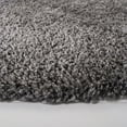 thumbnail image 3 of SAFAVIEH Fontana Jamie Solid Shag Area Rug, Silver, 6'7" x 6'7" Round, 3 of 8