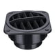 thumbnail image 1 of Accesorio de Calentador de Coche Ventilador de 75mm/60mm Salida de Aire Calefacción Auxiliar ANGGREK Color Negro, 1 of 8