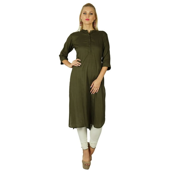 Bimba Women Formal Tunic custom Kurta Kurti Chic Casual Clothing