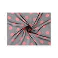 thumbnail image 4 of Women's 1950s Polka Dots Vintage Scarf, Retro 33.46'' Square Silky Classic Neckerchief Head Wrap Scarves One Size Stlye-5, 4 of 6