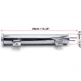 thumbnail image 2 of Silver Tone Universal Radiator Coolant Overflow Puke Tank Can with Bolts Stainless Steel, 2 of 6