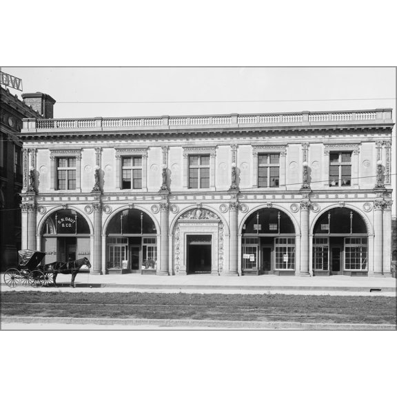 24"x36" Gallery Poster, Chickering Hall, Boston, Massachusetts 1906