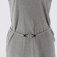 thumbnail image 2 of Unique Bargains 1 Pc Waist Chain Fashionable Spring Adjustable Waist Cord for Women Silver Tone, 2 of 6