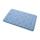 thumbnail image 1 of Alfombrilla de baño para inodoro con forro polar, absorbente de agua y antideslizante. Alfombrilla de baño con textura para separar zonas húmedas y secas. Alfombra suave y absorbente para el suelo, 1 of 6