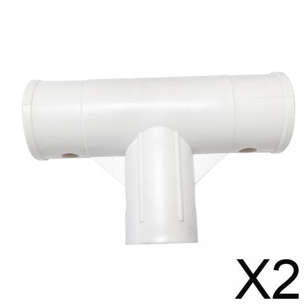 Conector adaptador de manguera,Accesorios para tuberías de conexión en T para manguera de piscina,Adaptador de manguera para piscina elevada con acoplamiento en forma de T,Conector extensor