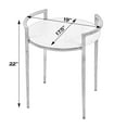 thumbnail image 6 of Butler Specialty Company Madlyn 19"  Round Marble and Iron Side Table - Ivory, 6 of 6
