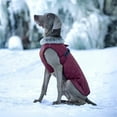 thumbnail image 2 of UOSIA Dog Winter Coat, Waterproof Fleece Lined Jacket Windproof Dog Puffer Coat, 2 of 7