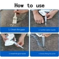 thumbnail image 6 of Heavy Duty Concrete Crack Repair Adhesive,Concrete Crack Filler, Upgrade Self Leveling Concretes Caulking Filler for Home Repairs, 6 of 7