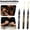 Mixed(3pcs), variant on 3 Pcs Liquid Chrome Markers - Permanent Mirror Chrome Pens With 1mm Tips, Chrome Paint Pens for Plastic, Metal, Model Painting, Touch Up & Repair Kit, Set of 3 (Silver)